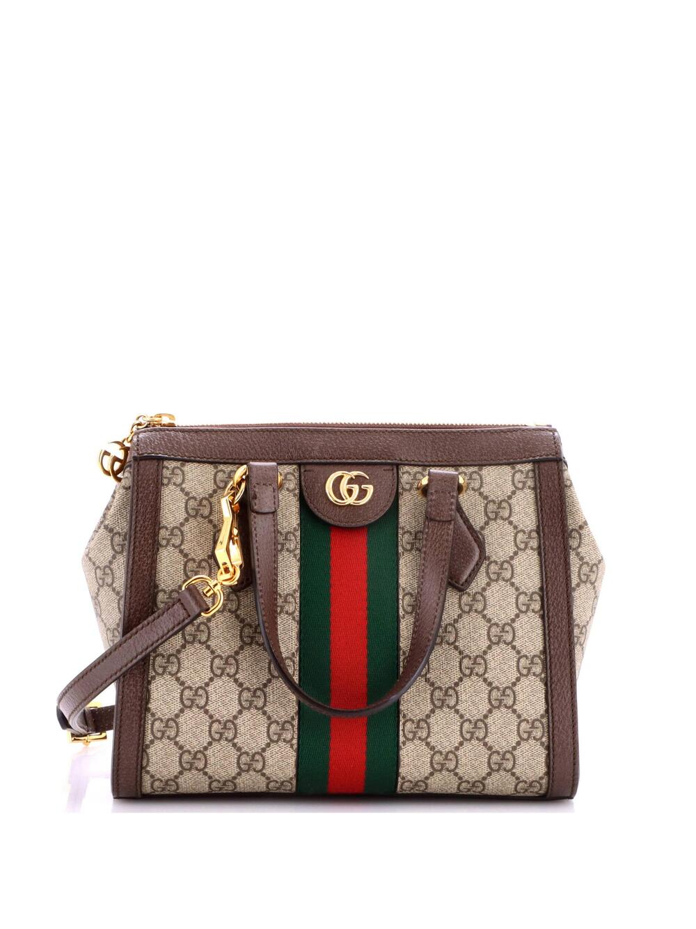 Gucci Ophidia Top Handle Tote Gg Coated #364603G19B